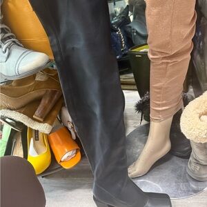 Over-the-Knee Black Women's Boots - Sleek Fashion Boot